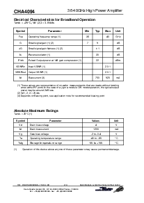 浏览型号CHA4094-99F/00的Datasheet PDF文件第2页