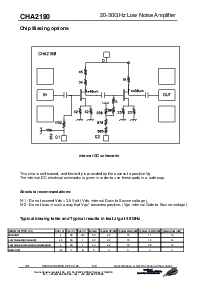 浏览型号CHA2190的Datasheet PDF文件第8页