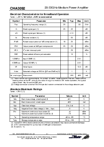 浏览型号CHA3092-99F/00的Datasheet PDF文件第2页