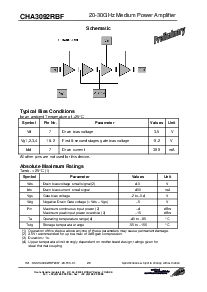 浏览型号CHA3092RBF/24的Datasheet PDF文件第2页