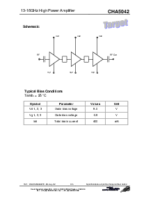 浏览型号CHA5042的Datasheet PDF文件第3页
