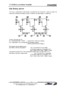 浏览型号CHA2090-99F/00的Datasheet PDF文件第7页