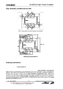 浏览型号CHA4092-99F/00的Datasheet PDF文件第4页