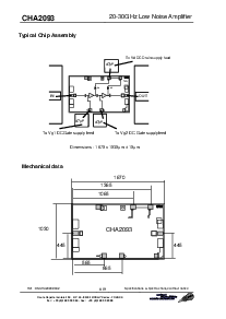 浏览型号CHA2093-99F/00的Datasheet PDF文件第6页