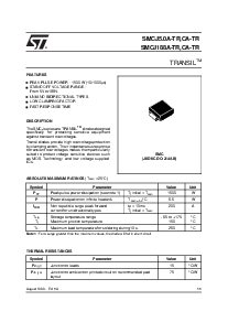 浏览型号SMCJ10CA-TR的Datasheet PDF文件第1页