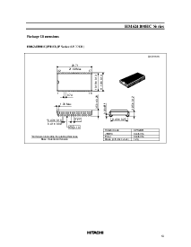 浏览型号HM624100HCLJP-10的Datasheet PDF文件第13页