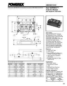 浏览型号CM200DY-24H的Datasheet PDF文件第1页