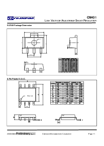 浏览型号CM431的Datasheet PDF文件第11页