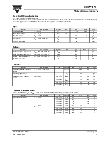 浏览型号CNY17F-4X006的Datasheet PDF文件第3页