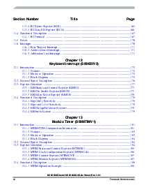 浏览型号MC9S08QG4CPBE的Datasheet PDF文件第14页