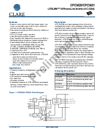 浏览型号CPC5620的Datasheet PDF文件第1页