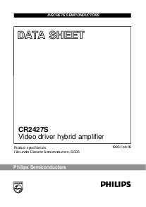 浏览型号CR2427S的Datasheet PDF文件第1页