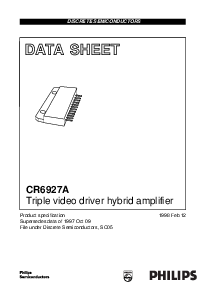 浏览型号CR6927A的Datasheet PDF文件第1页