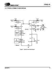 浏览型号CS43L43-KZ的Datasheet PDF文件第5页