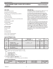 浏览型号74HCT9323AD的Datasheet PDF文件第2页