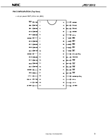 浏览型号UPD72012CU-XXX的Datasheet PDF文件第3页