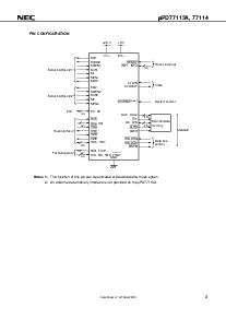 浏览型号UPD77114GC-XXX-9EU的Datasheet PDF文件第3页