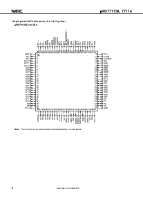 浏览型号UPD77114GC-XXX-9EU的Datasheet PDF文件第6页