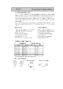浏览型号CX1117-1.8的Datasheet PDF文件第1页