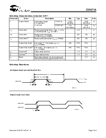 浏览型号CY2071A的Datasheet PDF文件第6页