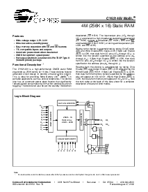 浏览型号CY62146VLL-70ZI的Datasheet PDF文件第1页