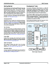 浏览型号CY8C27243-24PVXI的Datasheet PDF文件第4页