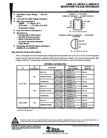 浏览型号LM385D-2-5的Datasheet PDF文件第1页
