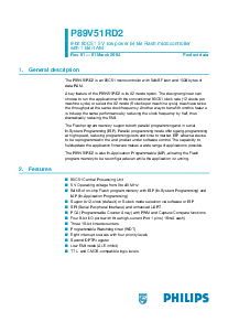 浏览型号P89V51RD2BN的Datasheet PDF文件第1页