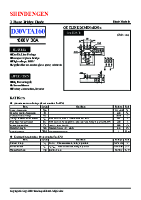 浏览型号D30VTA160的Datasheet PDF文件第1页