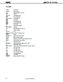 浏览型号UPD77115的Datasheet PDF文件第8页