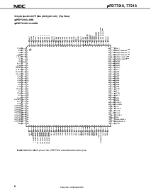 浏览型号UPD77213F1-xxx-DA2的Datasheet PDF文件第8页