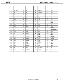 浏览型号UPD77112的Datasheet PDF文件第7页