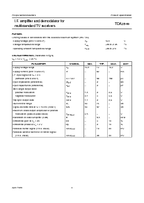 浏览型号TDA2549的Datasheet PDF文件第4页