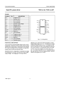 浏览型号TDA7073A的Datasheet PDF文件第4页
