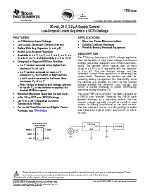 浏览型号TPS71530DCKR的Datasheet PDF文件第1页
