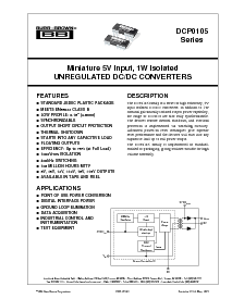 浏览型号DCP0105的Datasheet PDF文件第1页