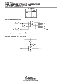 浏览型号SN74LVC2G53DCTR的Datasheet PDF文件第2页