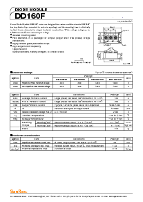 浏览型号DD160F的Datasheet PDF文件第1页