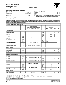 浏览型号DG2535DN-T1-E3的Datasheet PDF文件第2页