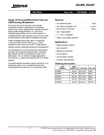 浏览型号DG407DN的Datasheet PDF文件第1页