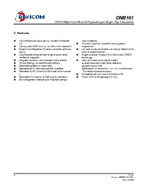 浏览型号DM9161的Datasheet PDF文件第4页