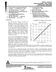 浏览型号TLC2274IDRG4的Datasheet PDF文件第1页