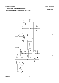 浏览型号TEA1110AT的Datasheet PDF文件第13页