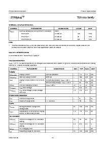 浏览型号TEA1521T的Datasheet PDF文件第10页