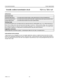 浏览型号TEA1118T的Datasheet PDF文件第20页