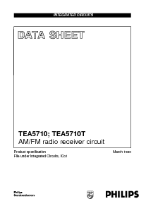 浏览型号TEA5710T的Datasheet PDF文件第1页