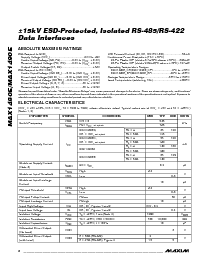 浏览型号MAX1490EACPG的Datasheet PDF文件第2页