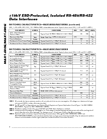 浏览型号MAX1490EACPG的Datasheet PDF文件第4页