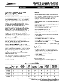 浏览型号ICL3221ECAZ的Datasheet PDF文件第1页