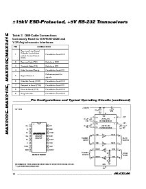浏览型号MAX207ECAG的Datasheet PDF文件第14页